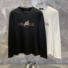 2026人気定番品質保証 プラダ スーパーコピー CTSPR014 着心地抜群 長袖Tシャツ 2色可選